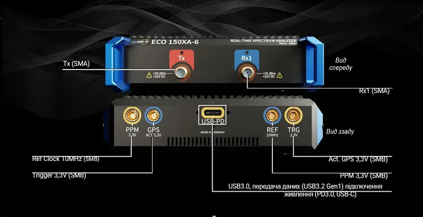 Аналізатор спектру SPECTRAN V6 ECO 150XA-6 102/036 фото